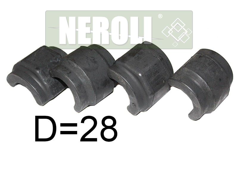 Втулка переднего стабилизатора (комплект) D28 mercedes benz e-class 4 matic 02-09 - NEROLI N1A29833