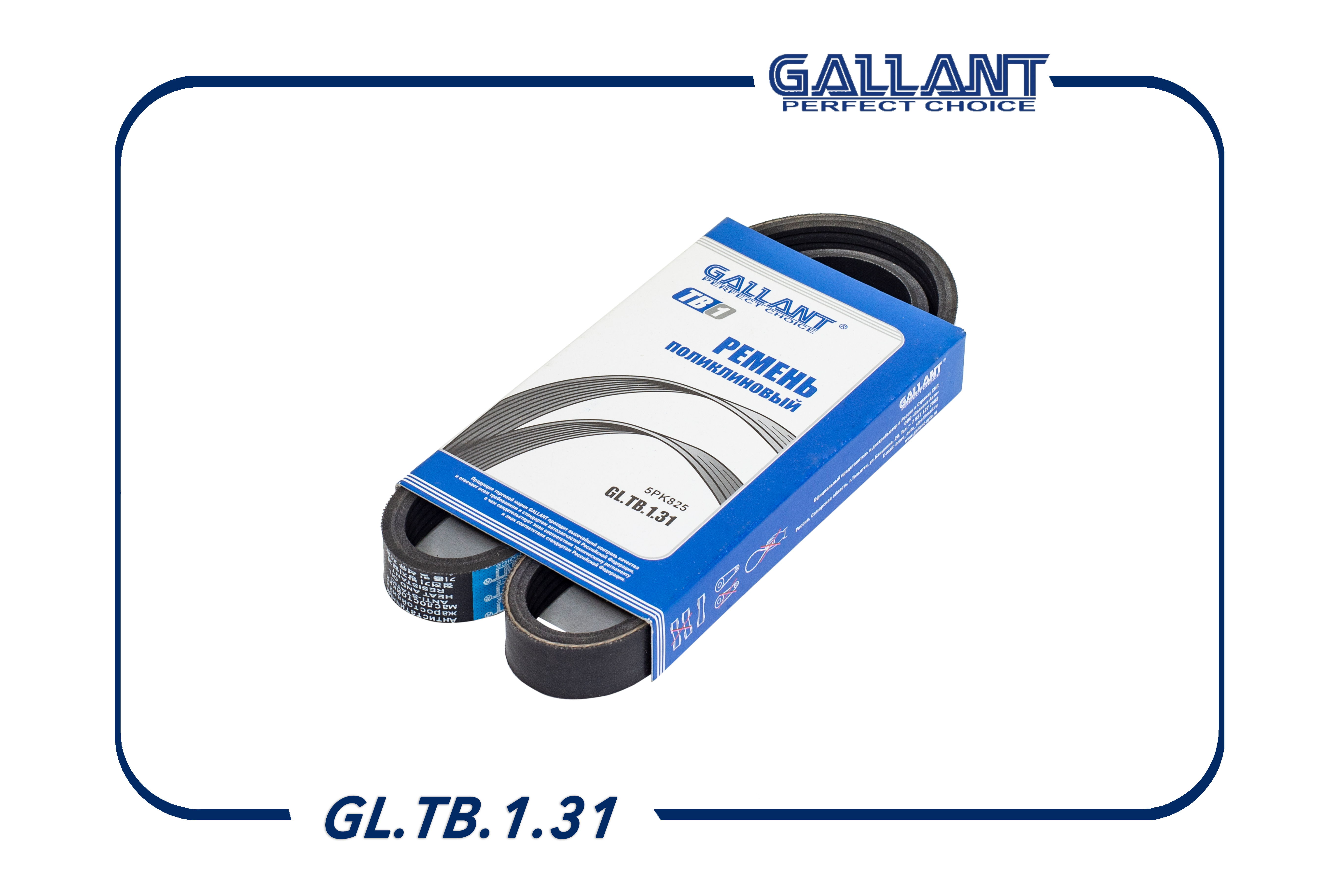 Ремень поликлиновый - Gallant GL.TB.1.31