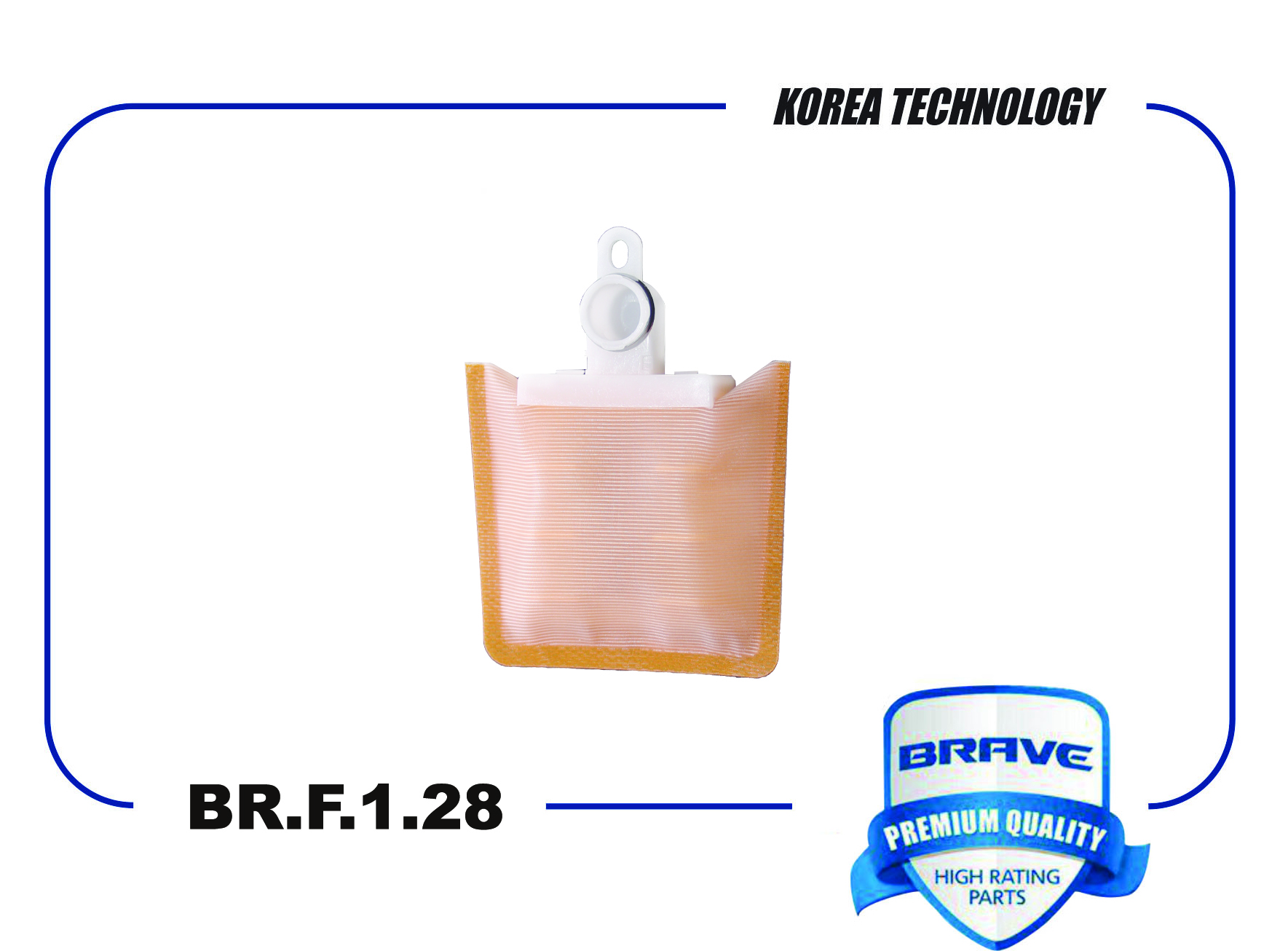 Фильтр грубой очистки сетка - Brave BR.F.1.28