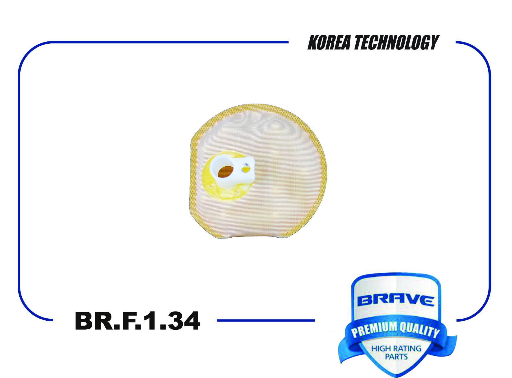 Фильтр грубой очистки сетка - Brave BR.F.1.34