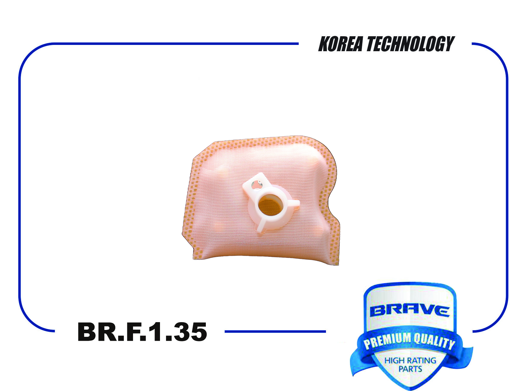 Фильтр грубой очистки сетка - Brave BR.F.1.35