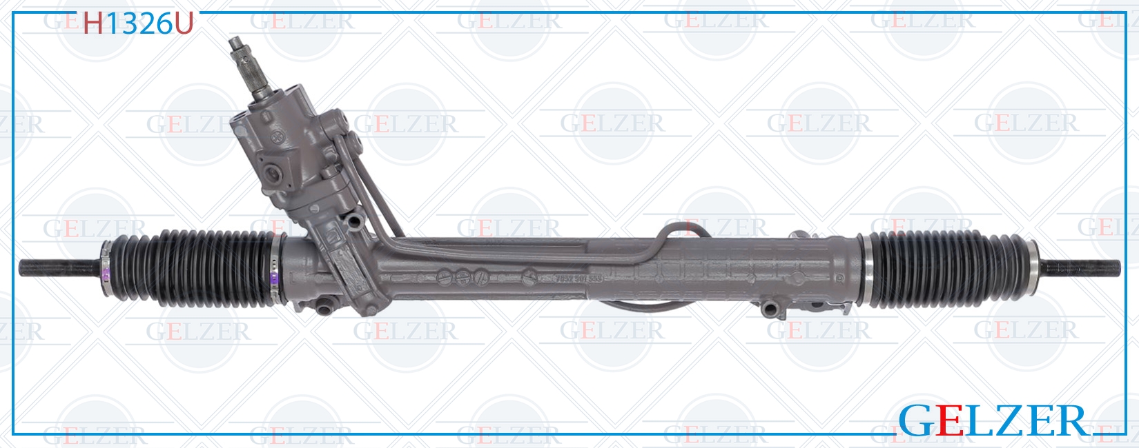 Рулевой механизм ГУР BMW 5 E39 1995-2004 (Ориг.восст) - GELZER H1326U