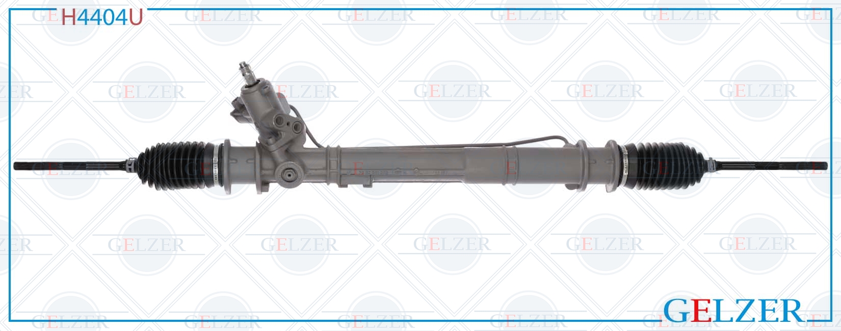 Рулевой механизм ГУР Jaguar XJ, Jaguar XK 8 (Ориг.восст) - GELZER H4404U