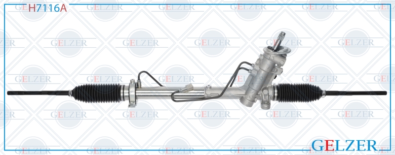 Рулевой механизм ГУР Skoda Fabia, Skoda Roomster, Seat Ibiza (Аналог) - GELZER H7116A