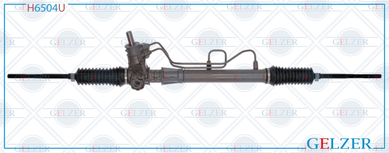 Рулевой механизм ГУР Renault Clio II / Symbol 1998-2008, Renault Kangoo 1997-2008 (Ориг.восст) - GELZER H6504U