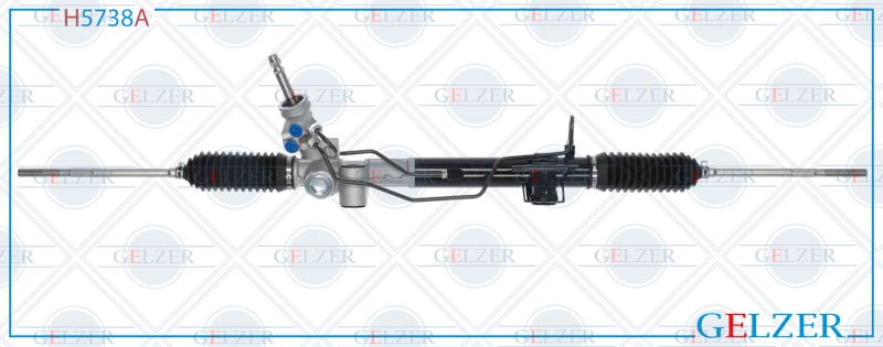 Рулевой механизм ГУР Mitsubishi Lancer x 2008-, Mitsubishi Outlander XL 2006- (Аналог) - GELZER H5738A