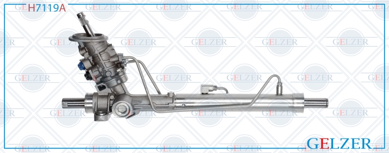 Рулевой механизм ГУР Skoda Fabia, Skoda Roomster, Seat Ibiza (Аналог) - GELZER H7119A