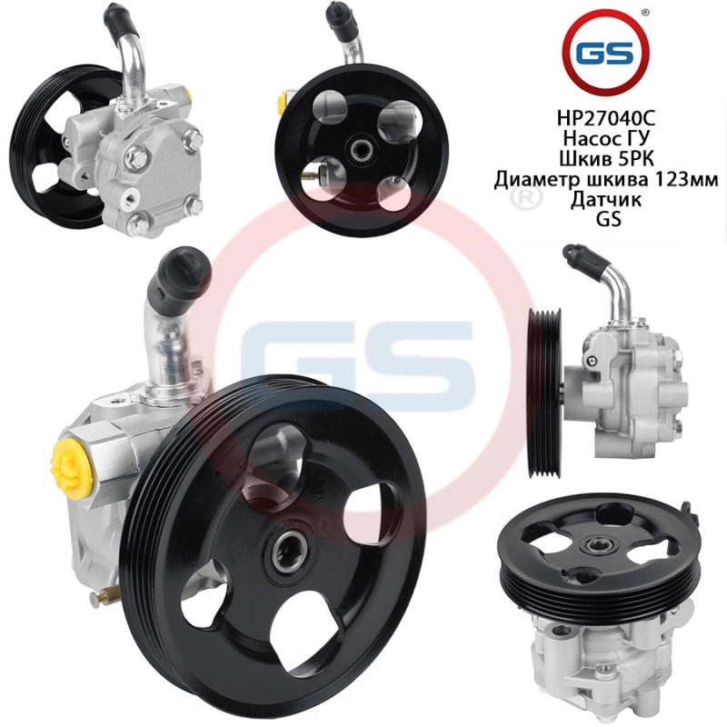 Новый насос ГУР Mitsubishi l200 (kl, KT) 2015-, Mitsubishi Pajero Sport (ks) 2015-, Fiat Fullback - GS HP27040C