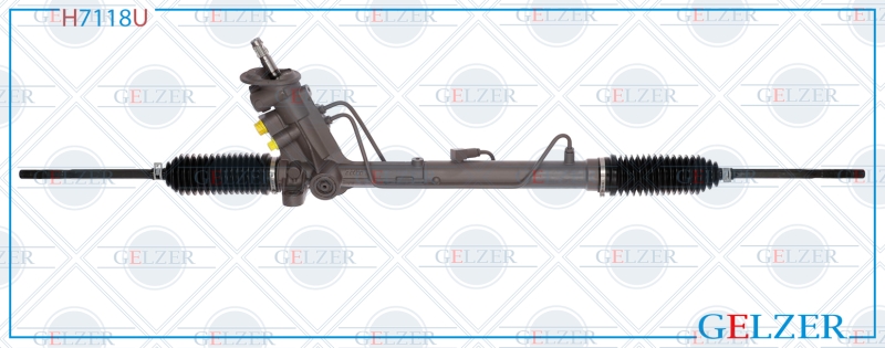 Рулевой механизм ГУР Skoda Fabia, Skoda Roomster, Seat Ibiza (Ориг.восст) - GELZER H7118U