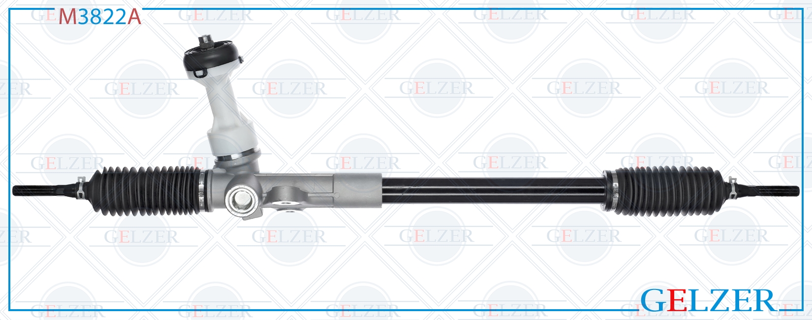 Рулевой механизм мех. Hyundai iX35 2013-2015, Hyundai Tucson 2013-, KIA Sportage 2013- (Аналог) - GELZER M3822A