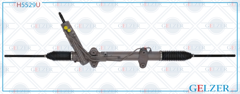 Рулевой механизм ГУР Mercedes Sprinter w901 / w902 / w903 / w904 1995-2006, VW LT 1996-2007 (Ориг.восст) - GELZER H5529U