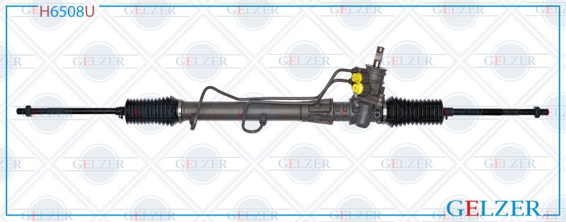 Рулевой механизм ГУР Renault Clio II / Symbol 1998-2008, Renault Kangoo 1997-2008 (Ориг.восст) - GELZER H6508U