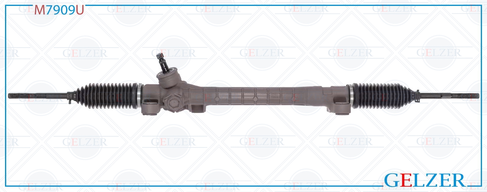 Рулевой механизм мех. Toyota Corolla e120 2000-2007 (Ориг.восст) - GELZER M7909U