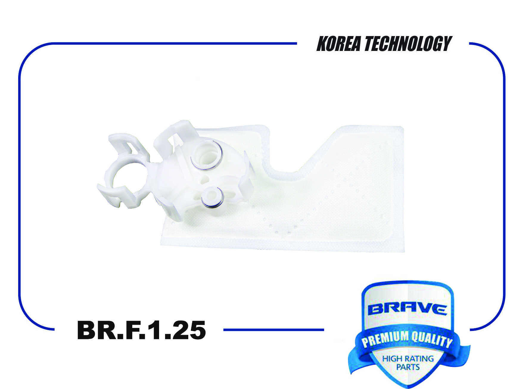 Фильтр грубой очистки сетка - Brave BR.F.1.25