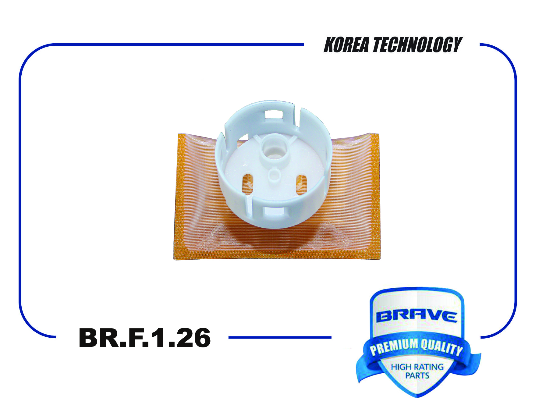 Фильтр грубой очистки сетка - Brave BR.F.1.26