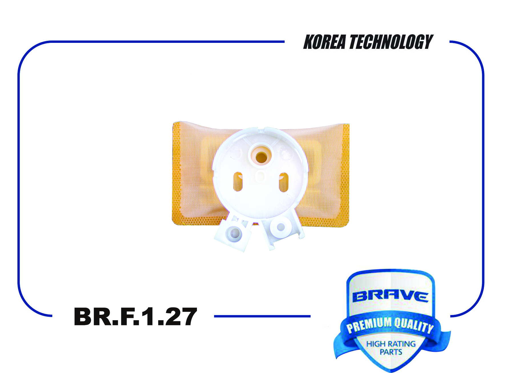 Фильтр грубой очистки сетка - Brave BR.F.1.27