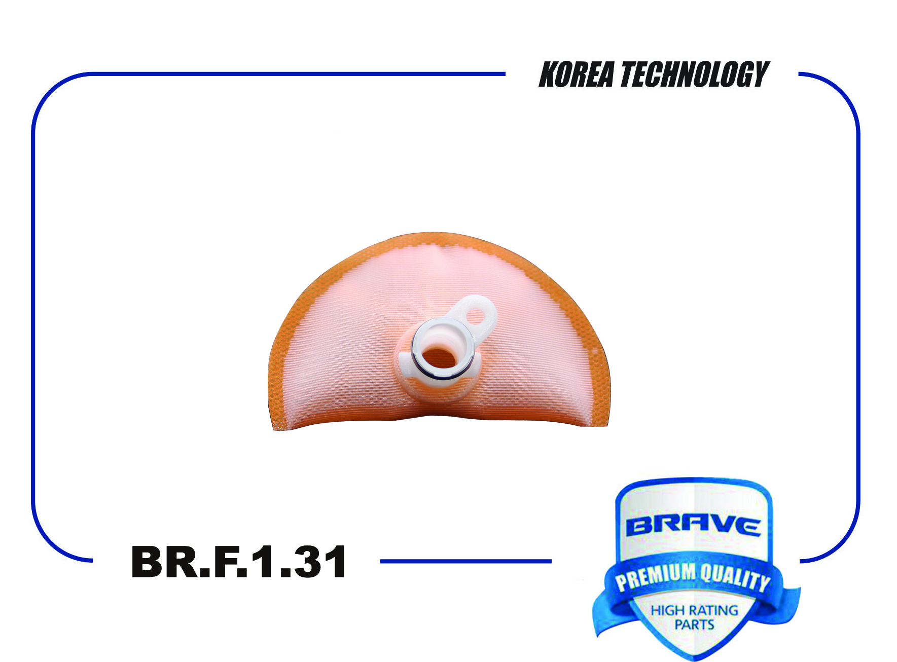 Фильтр грубой очистки сетка - Brave BR.F.1.31