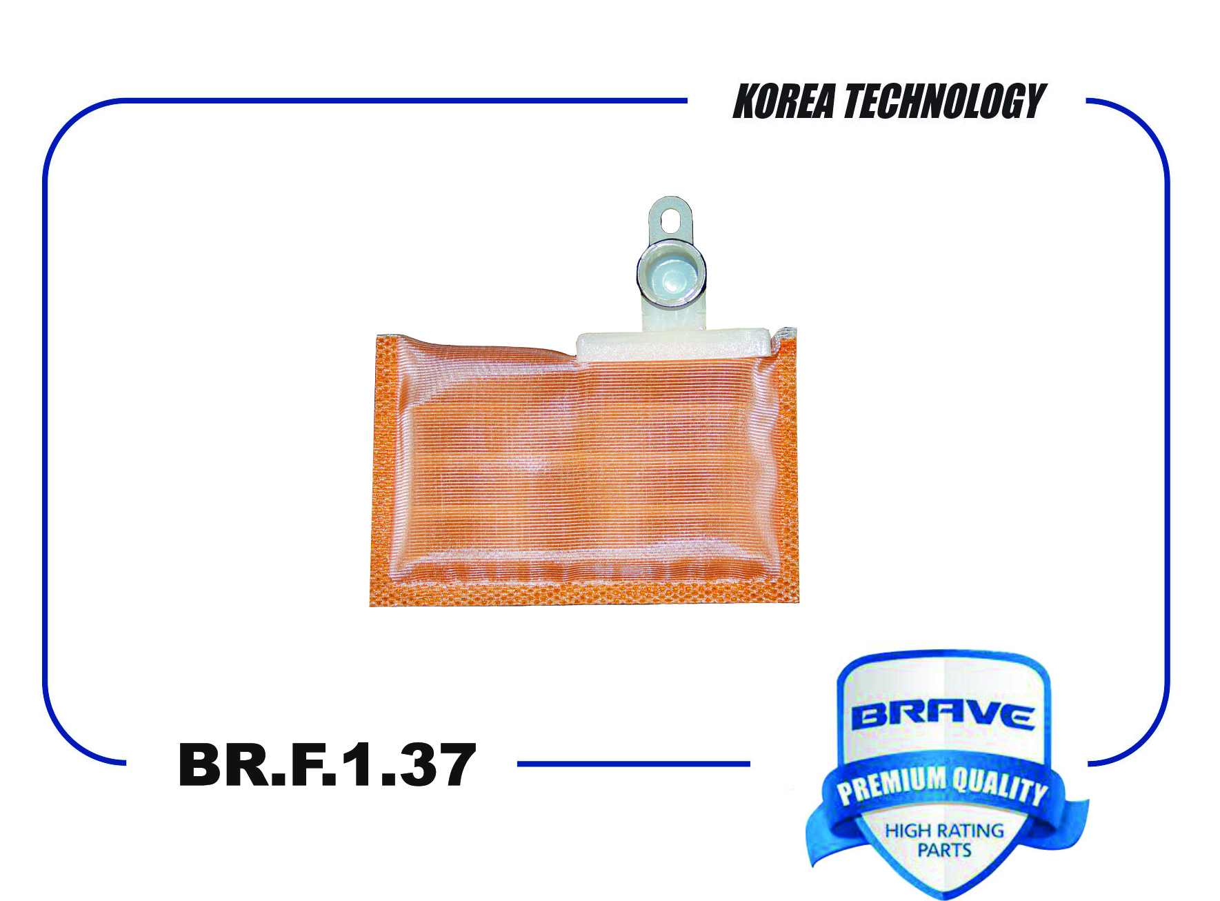 Фильтр грубой очистки сетка - Brave BR.F.1.37