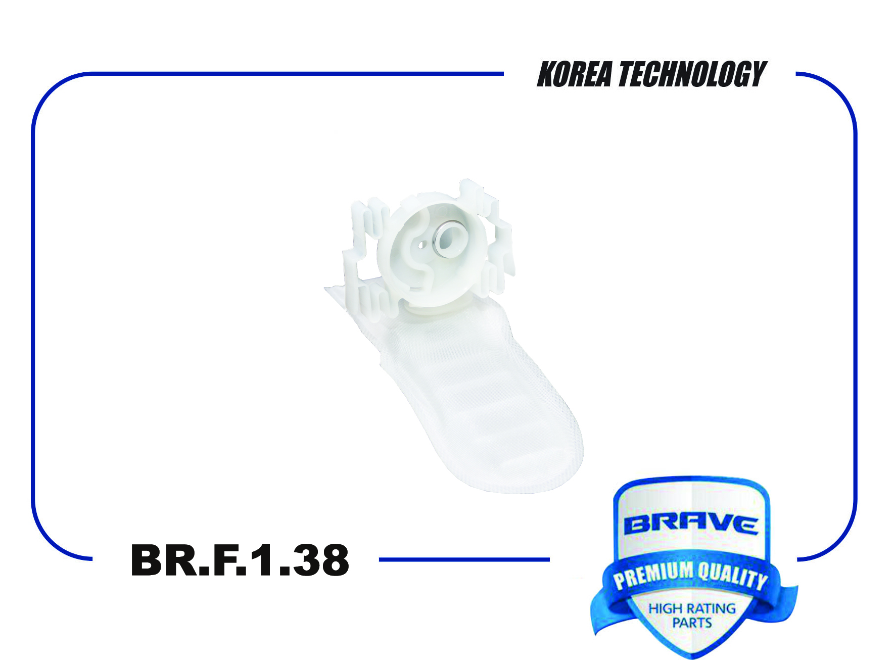 Фильтр грубой очистки сетка - Brave BR.F.1.38