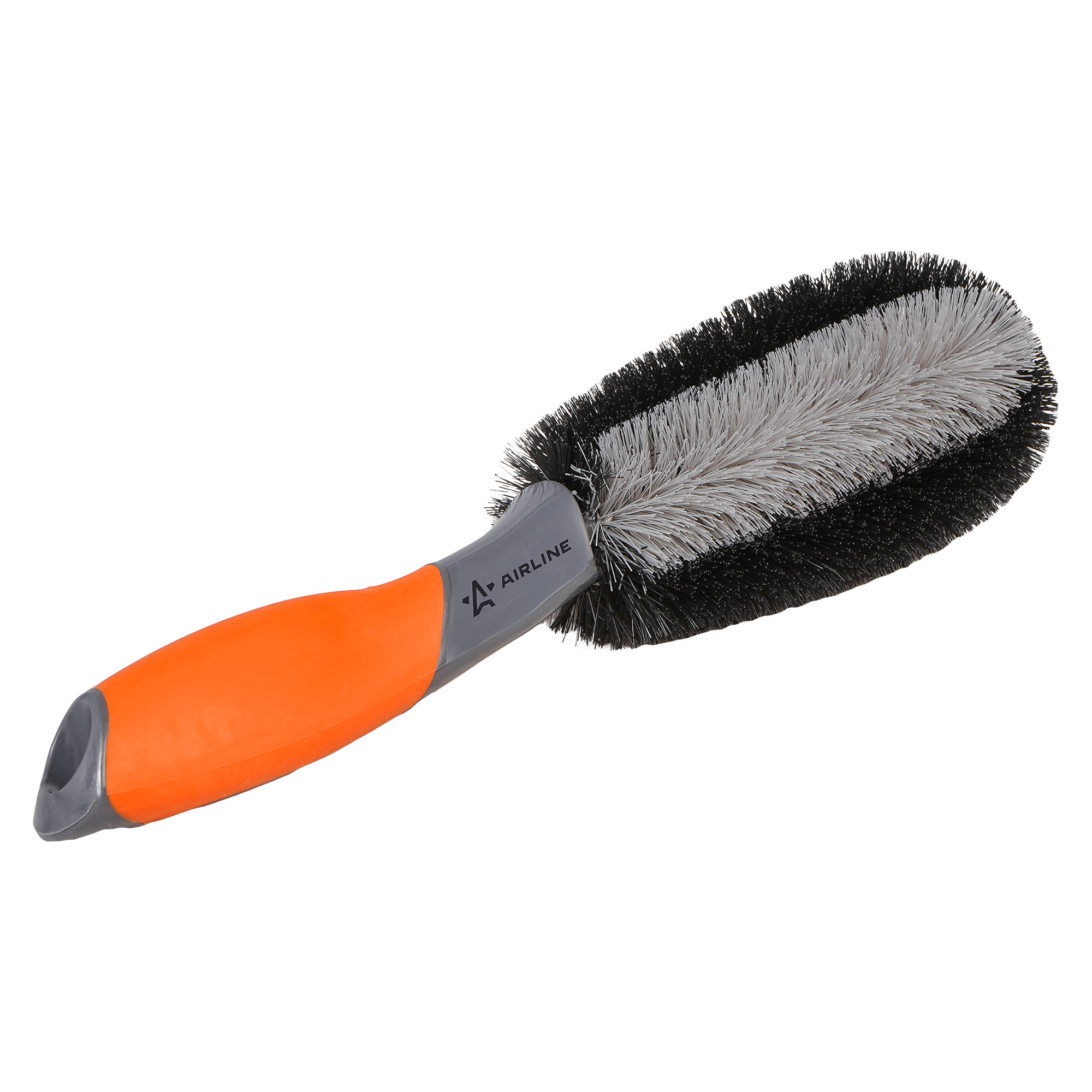 Щетка-ершик для мытья с жёсткой щетиной и прорезиненной ручкой (29 см) - AIRLINE ABIN010