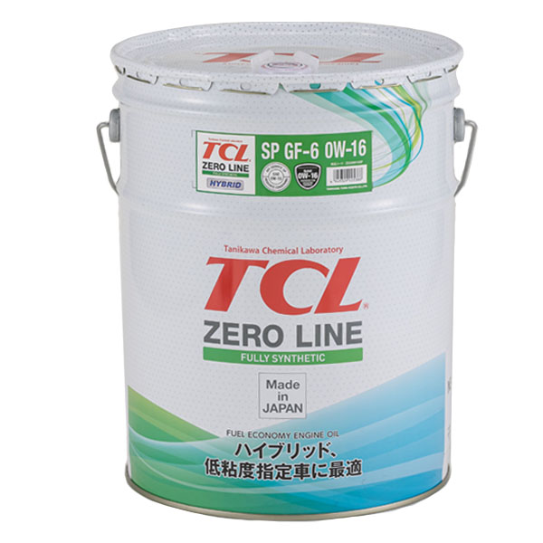 Масло моторное Zero Line Fully Synth, Fuel Economy, SP, gf-6, 0w16, 20л - TCL Z0200016SP