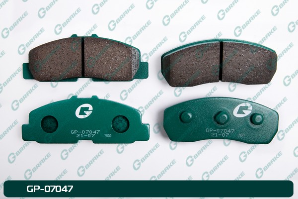 Колодки тормозные дисковые - G-brake GP-07047
