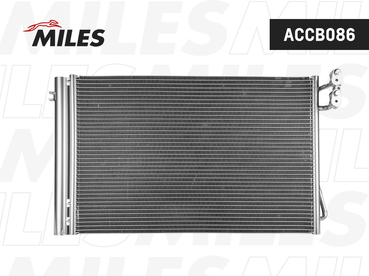 Конденсер BMW e81/e87/e90/e91 1.6-3.0 04- - Miles ACCB086