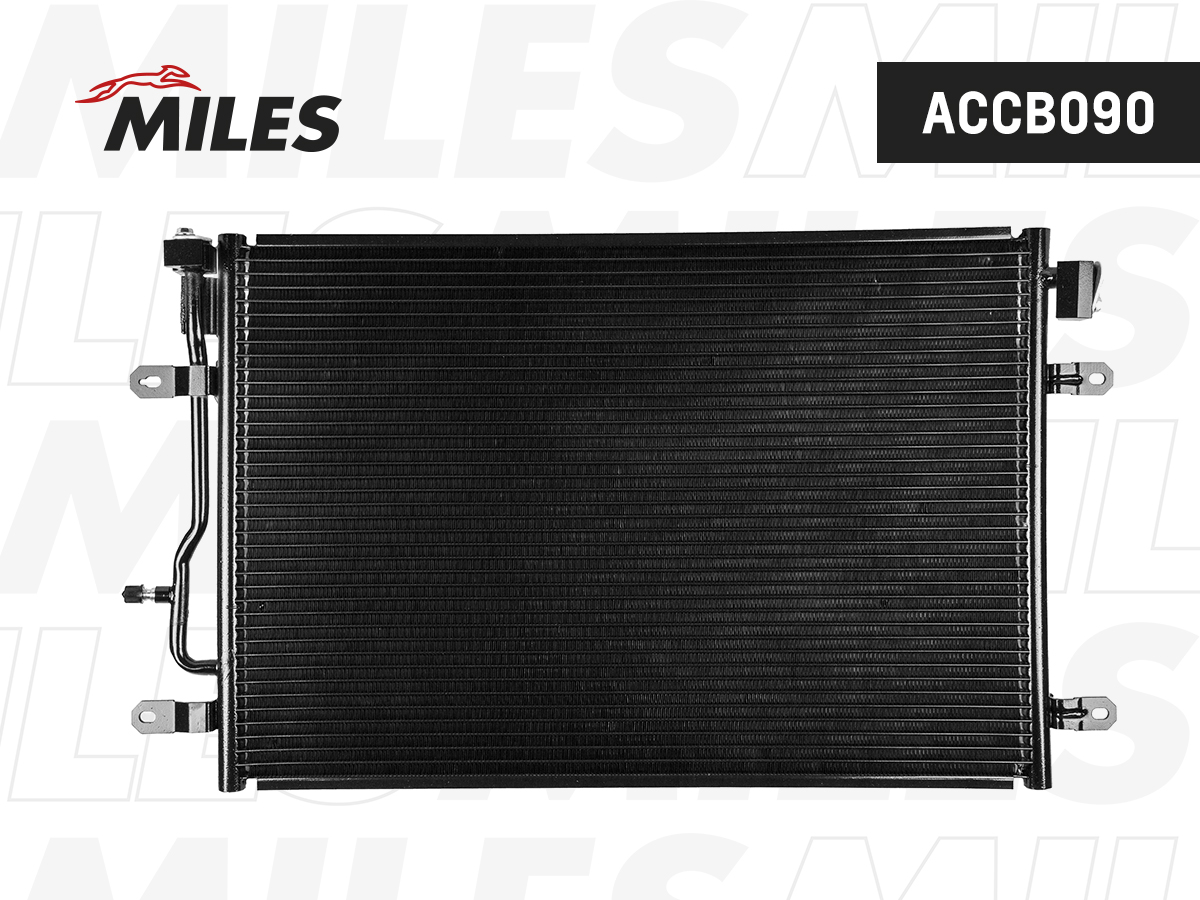Конденсер audi A4 1.6-3.0/1.9-2.5td 01-09 - Miles ACCB090