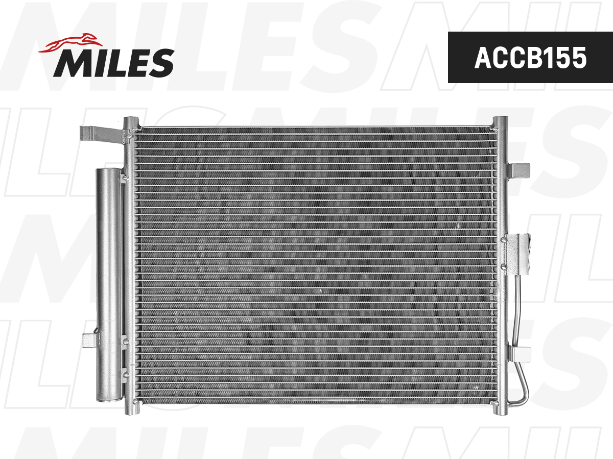 Конденсер KIA soul 09- - Miles ACCB155