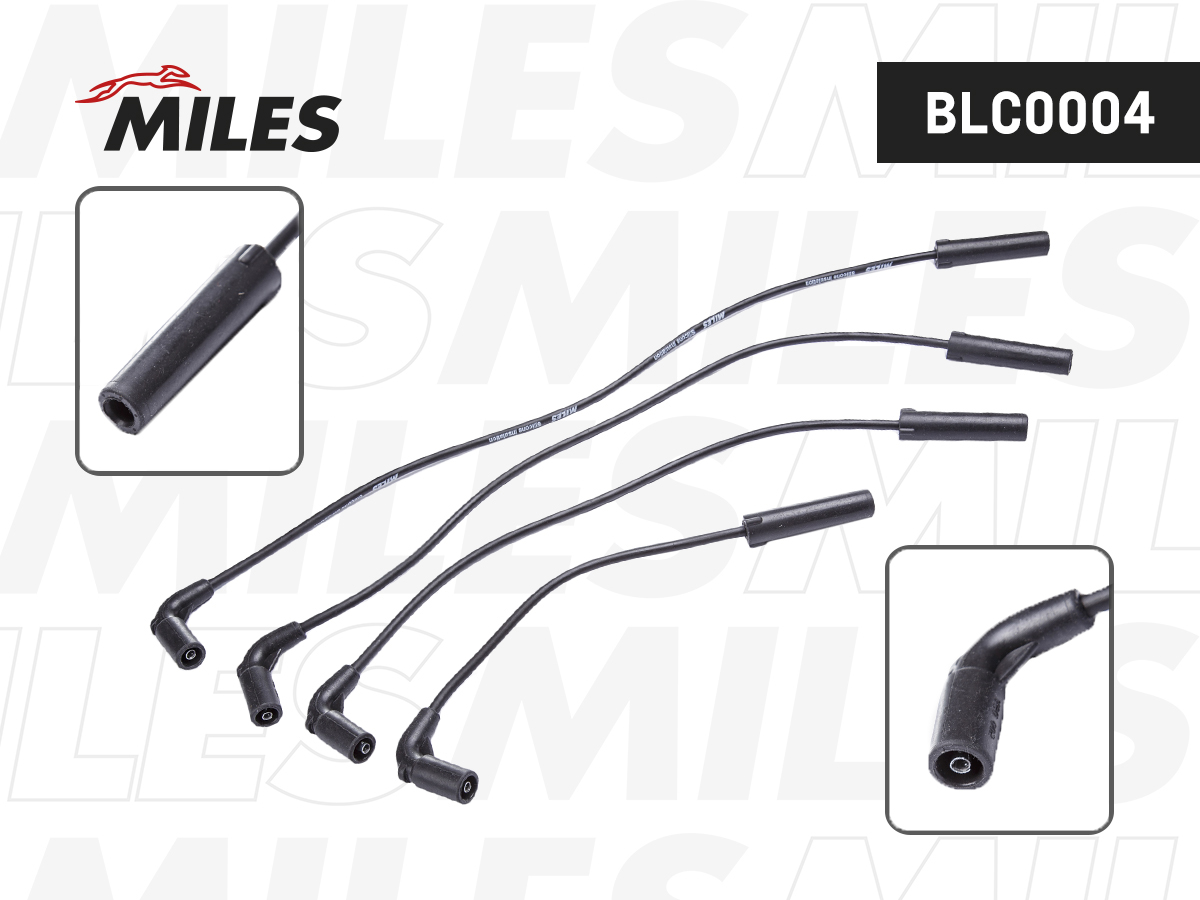 Высоковольтные провода Chance 1.3 (memz-3071, me307) 70 л.с. - Miles BLC0004