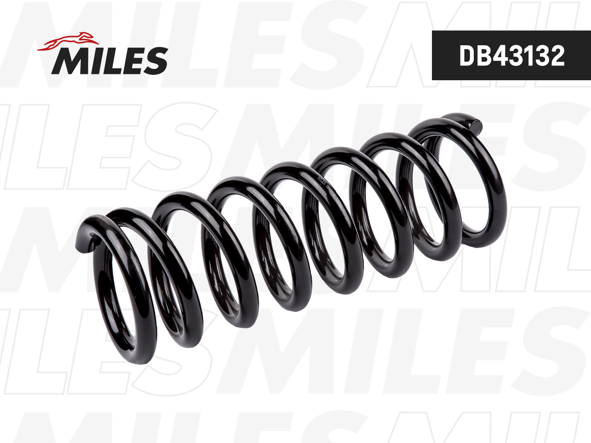 Пружина подвески chevrolet niva передняя HD - Miles DB43132