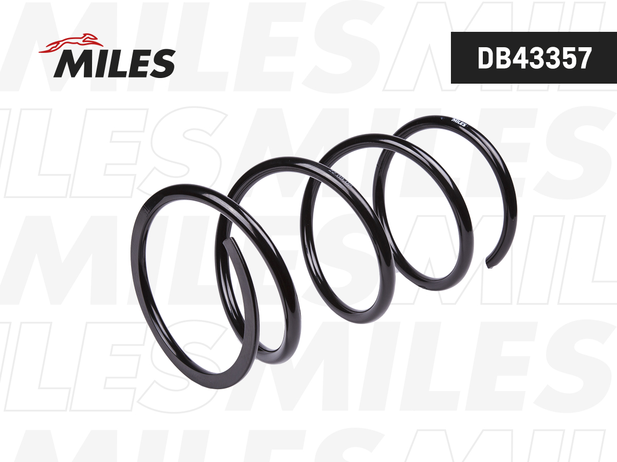 Пружина подвески Mitsubishi Grandis 04- задняя - Miles DB43357