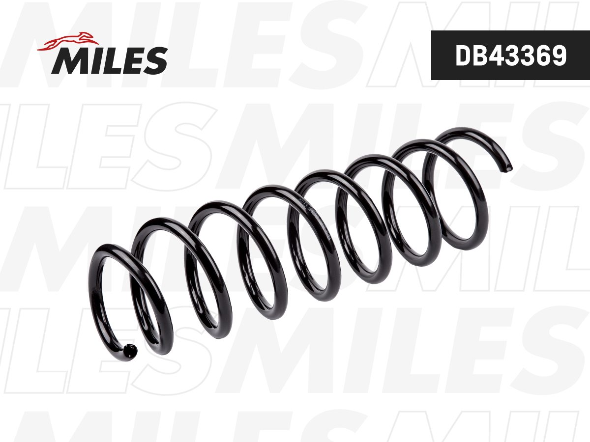 Пружина подвески BMW 5 (f10) 10-задняя - Miles DB43369