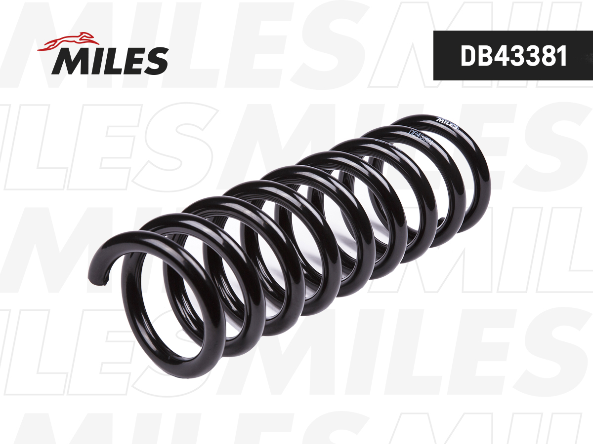 Пружина подвески MB C-Class (w202) 95- задняя - Miles DB43381