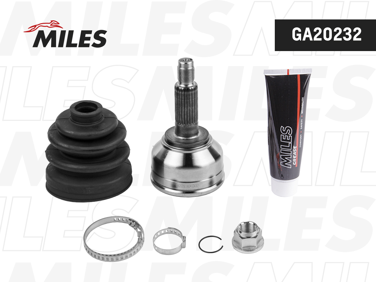 Шрус mazda 626 2.0/2.0d 83-87 нар. - Miles GA20232