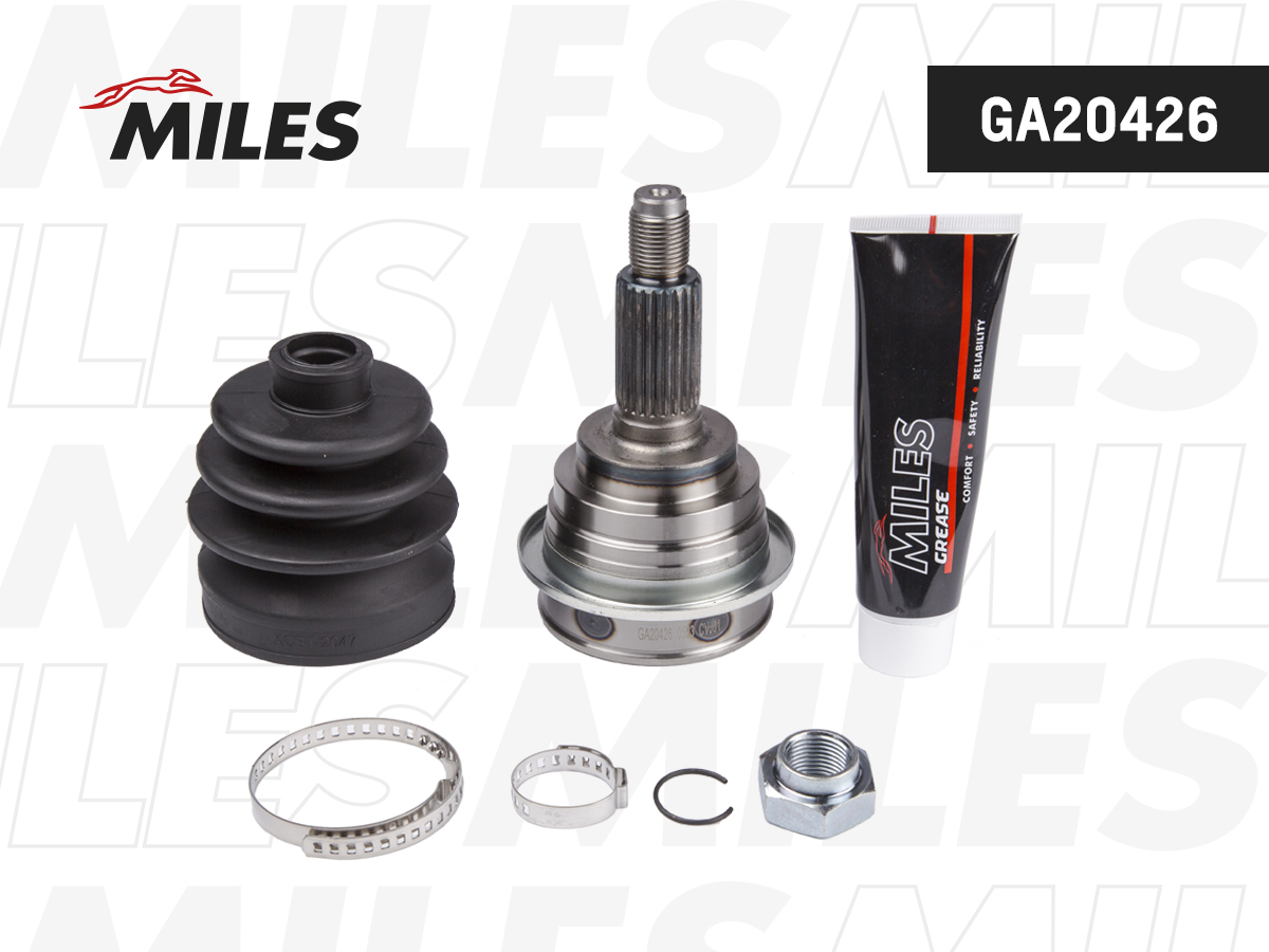 Шрус suzuki baleno 1.3 95-02 нар.(ABS) - Miles GA20426