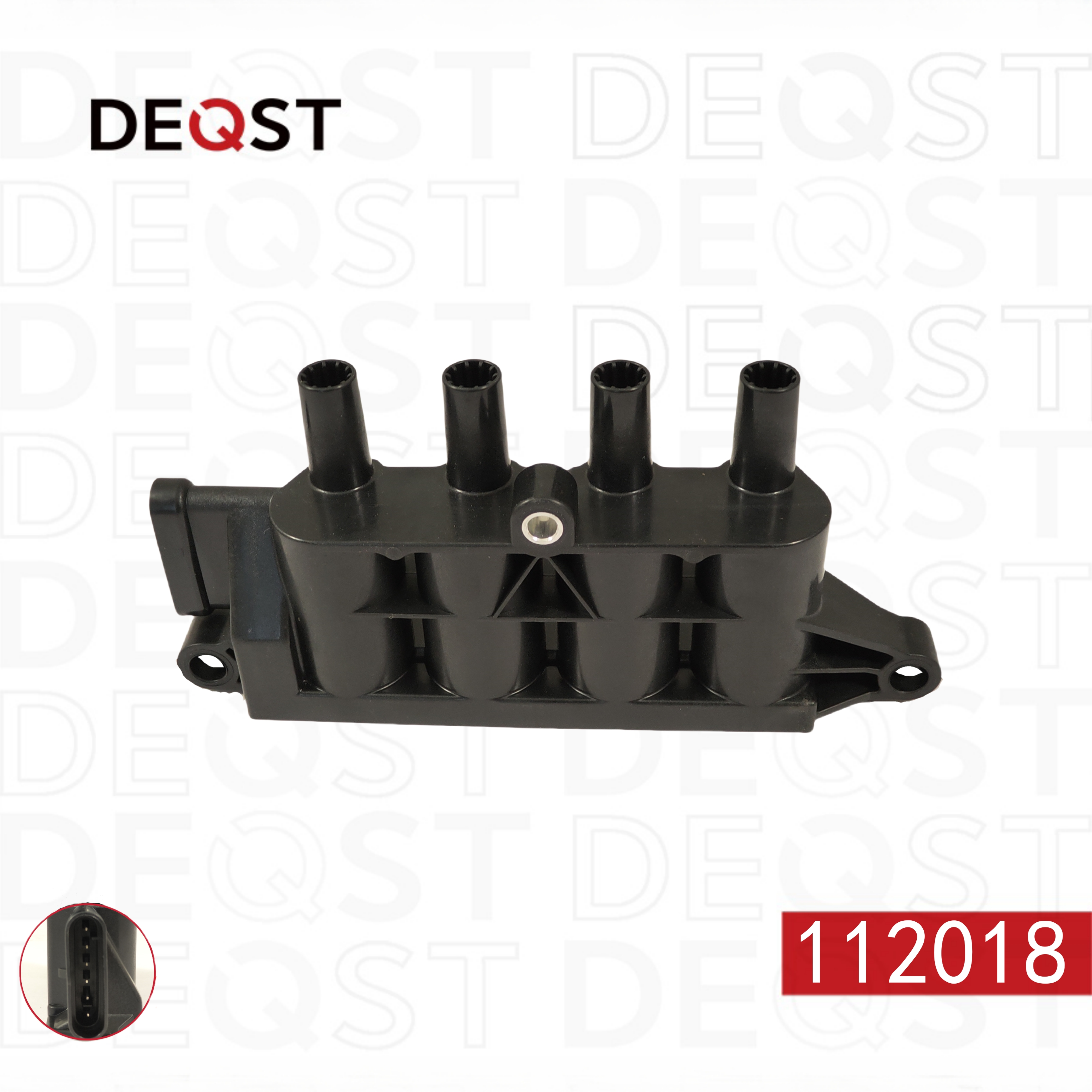 Катушка зажигания fiat albea Седан 03- 1.4 i - Deqst 112018