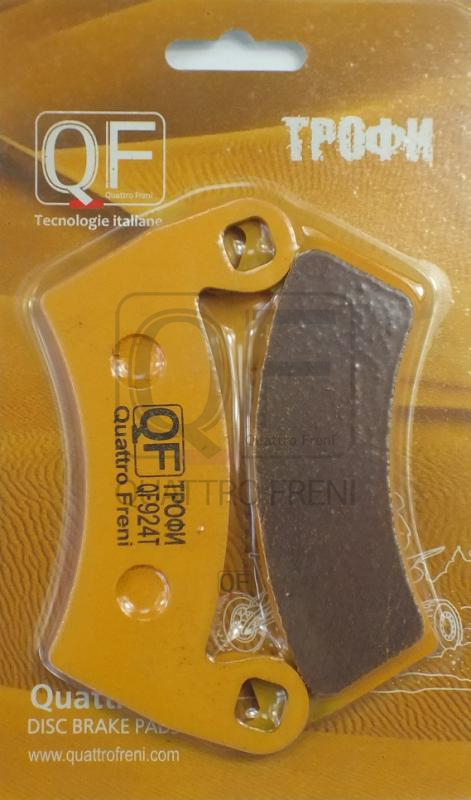 Колодки тормозные дисковые - Quattro Freni QF924T