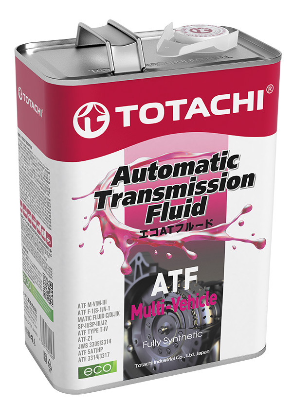 ATF multi-vehicle 4л (авт. транс. синт. масло) - Totachi 20604