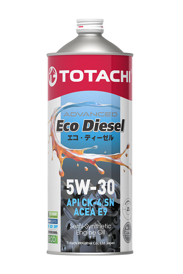 5w-30 Eco Diesel ck-4/cj-4/sn (полусинт. мотор. масло) 1л - Totachi E2201