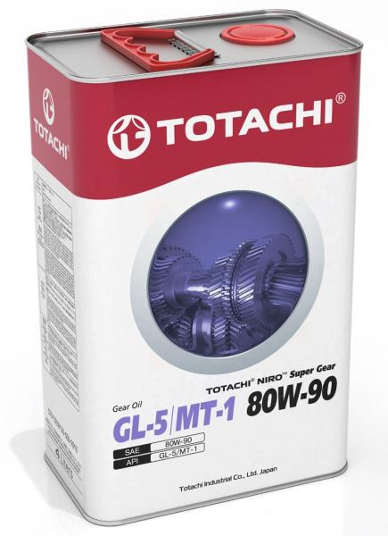 80w-90 niro Super Gear gl-5/mt-1 4л (мин. транс. масло) - Totachi 60904
