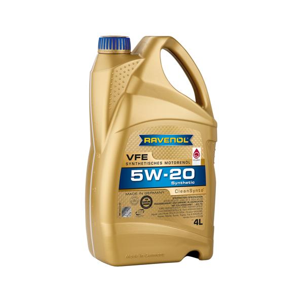 VFE 5w-20 SP a5/b5 Масло моторное синт. (4l) - RAVENOL 111131100401999