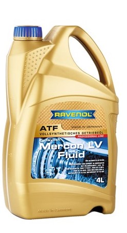 ATF Mercon LV Масло трансмиссионное синт. 4L - RAVENOL 121113700401999