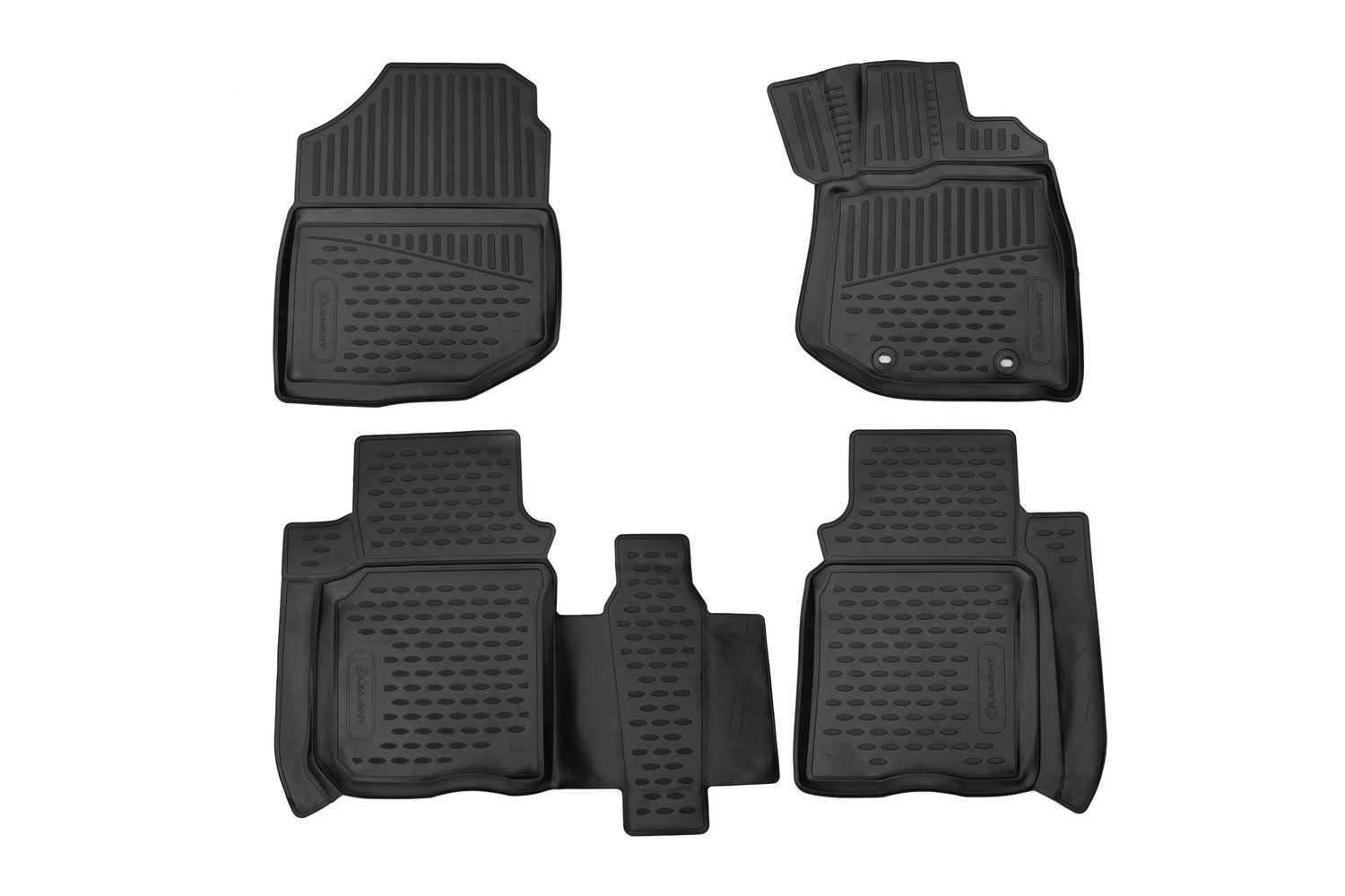 Коврики 3D в салон подходят для honda Fit, 2007-2013, хб., , правый руль 4 шт. (полиуретан)   Хонда Фит - Autofamily ELEMENT3D01945210k