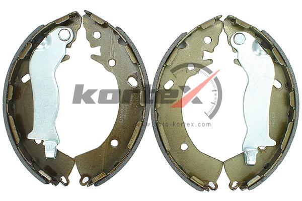 Колодки барабанные hyundai solaris/kia RIO 17- - KORTEX KS047STD