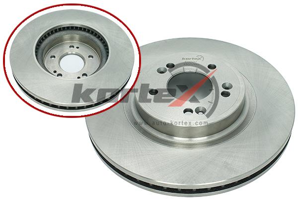 Диск торм. hyundai genesis 14- R18 4WD перед. вент. (d=330mm) - KORTEX KD0507