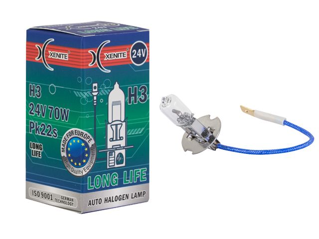 Лампа галоген H3 24V Long Life - XENITE 1007144