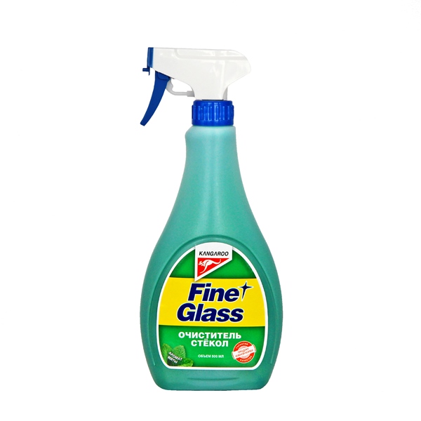 Fine glass - очиститель стекол ароматизированный (500ml), мята - Kangaroo 320120