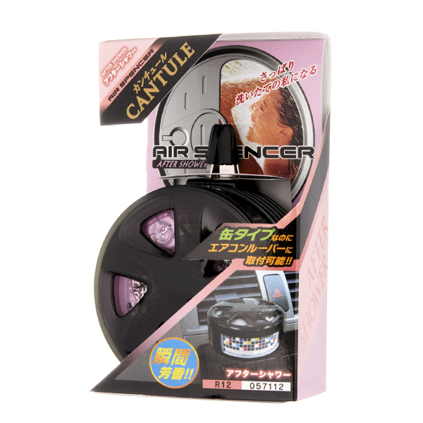 Набор - ароматизатор меловой spirit refill + холдер на дефлектор AIR spencer cantule - after shower - Eikosha R12