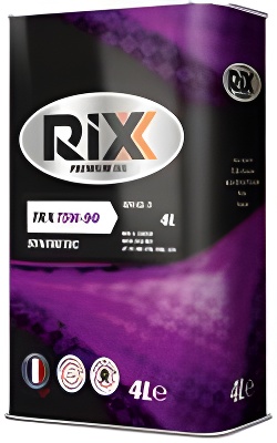 Масло трансмиссионное 75w90 gl-5 4л - RIXX RX0012TRX